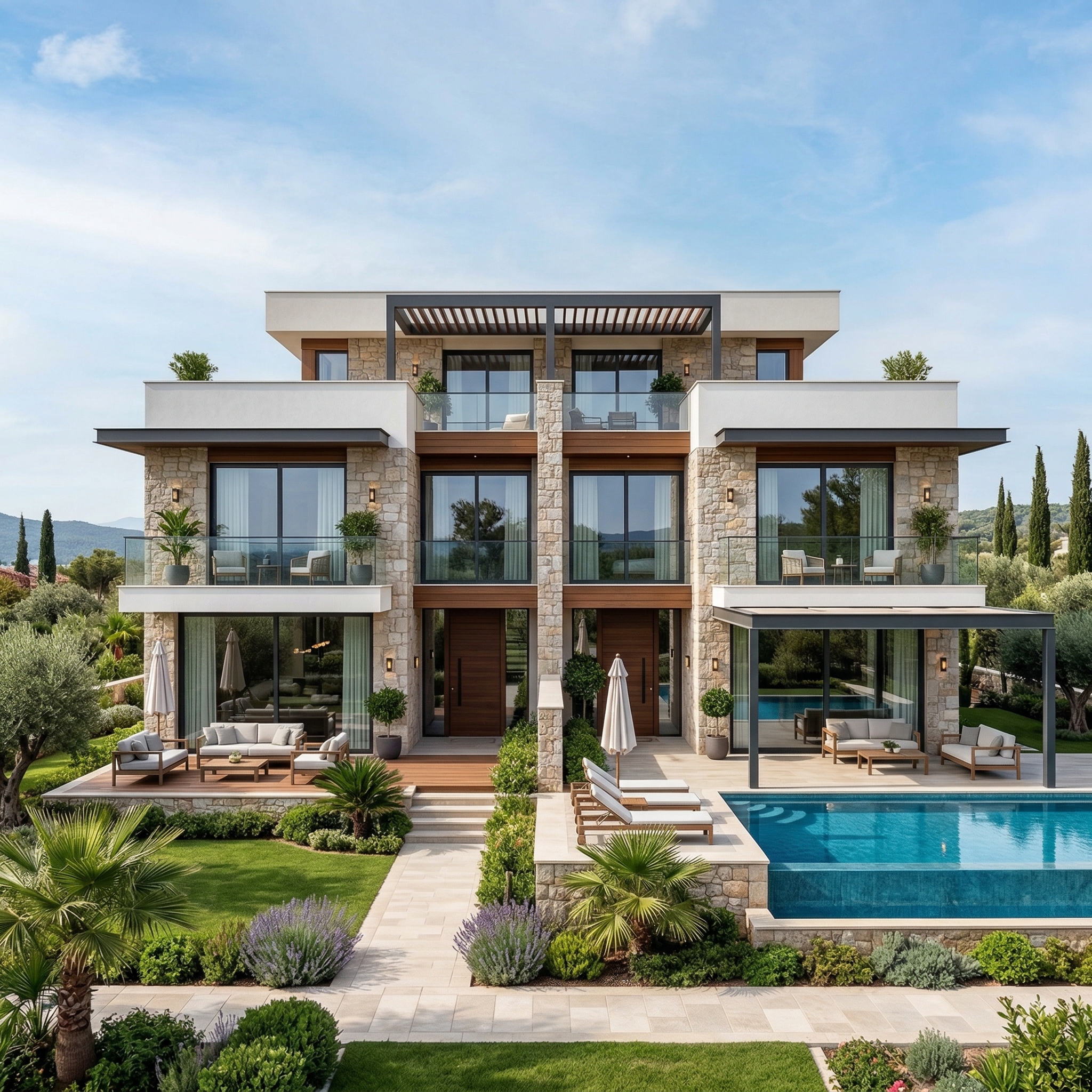 Duplex Villas Design